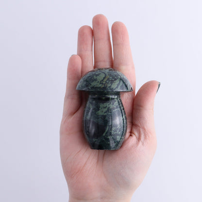 Kambaba Jasper Mushrooms Set of 7 - Expert Wholesale and Supplier of Wholesale Crystals & Bulk Gemstones, ["Kambaba Jasper","Madagascar","Mushrooms"]
