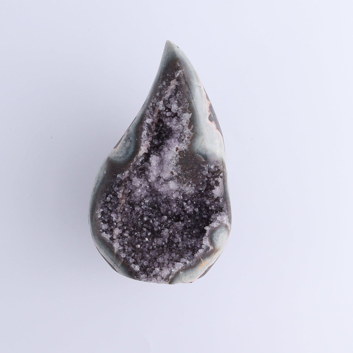 Uruguay Druzy Amethyst Flames Set of 3 - Expert Wholesale and Supplier of Wholesale Crystals & Bulk Gemstones, ["Amethyst","flames","Uruguay"]
