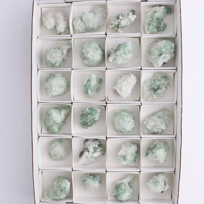 Fluorite on Quartz with Marmatite Set of 24 - Expert Wholesale and Supplier of Wholesale Crystals & Bulk Gemstones, China, Fluorite, Marmatite, Quartz