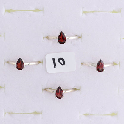 One Garnet Ring - Expert Wholesale and Supplier of Wholesale Crystals & Bulk Gemstones, ["Garnet","India","Ring","sterling silver"]
