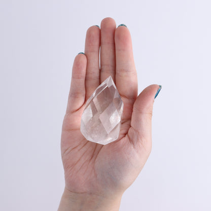 Imperfect Clear Quartz Face Polished Set of 6 - Expert Wholesale and Supplier of Wholesale Crystals & Bulk Gemstones, ["Brazil","Clear Quartz","Face Polished","Quartz"]