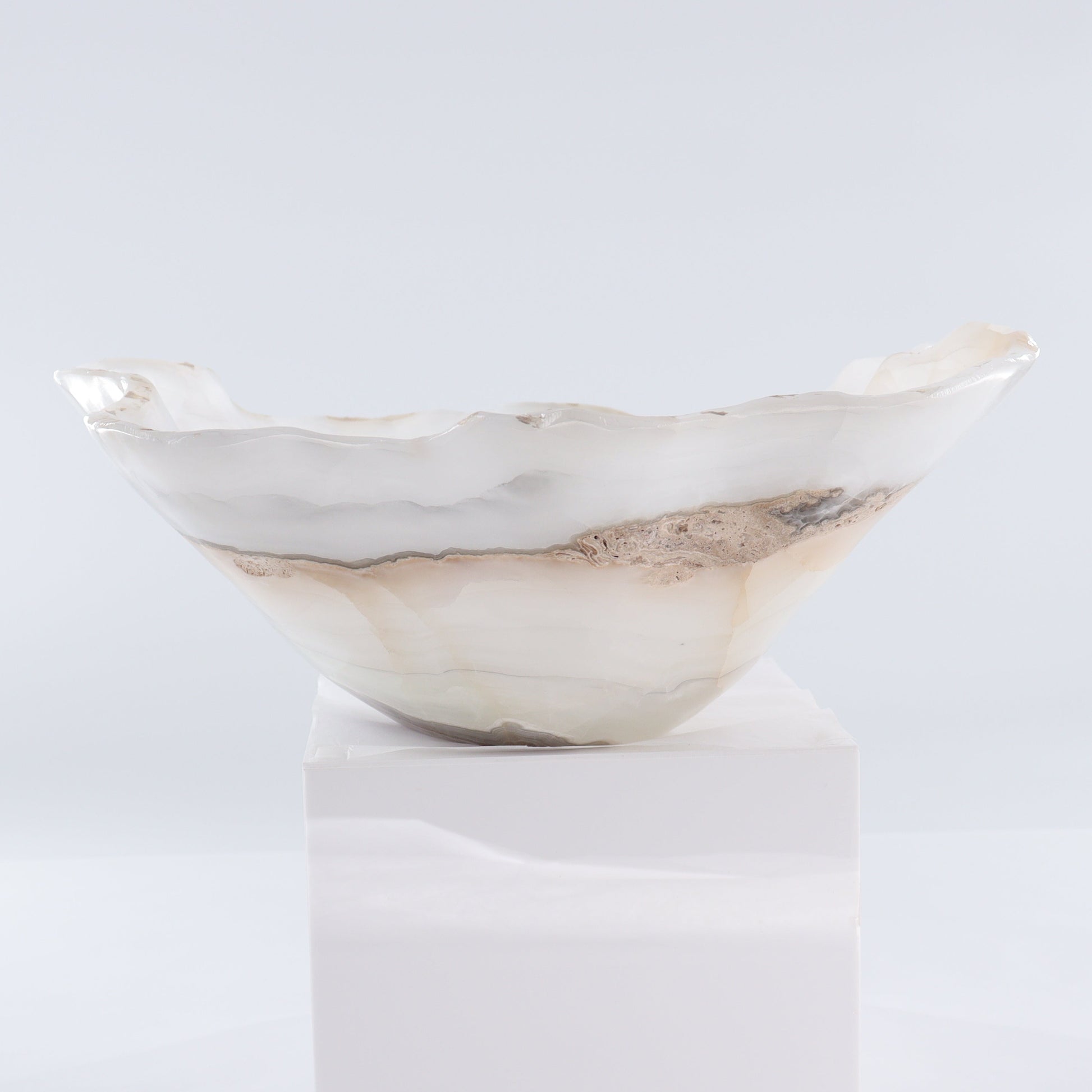 Mexican Onyx/Calcite Bowl - Expert Wholesale and Supplier of Wholesale Crystals & Bulk Gemstones, ["Bowls","Calcite","Mexico","onyx"]