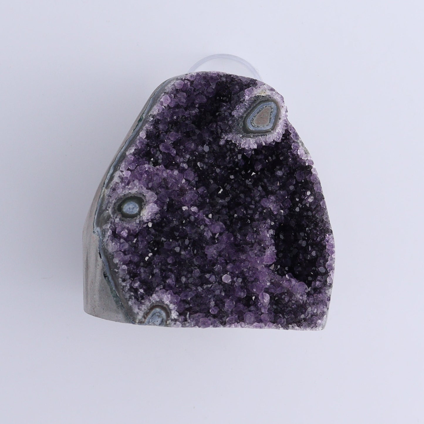 Uruguay Amethyst Cut Base Set of 4 - Expert Wholesale and Supplier of Wholesale Crystals & Bulk Gemstones, ["Amethyst","Cut Base","Uruguay"]