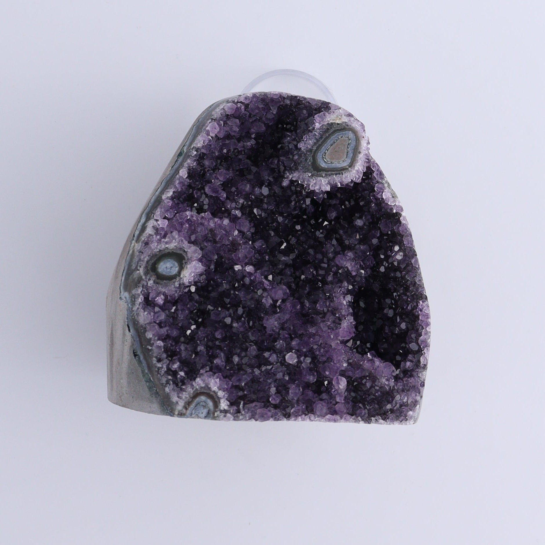 Uruguay Amethyst Cut Base Set of 4 - Expert Wholesale and Supplier of Wholesale Crystals & Bulk Gemstones, ["Amethyst","Cut Base","Uruguay"]