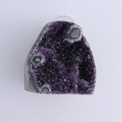 Uruguay Amethyst Cut Base Set of 4 - Expert Wholesale and Supplier of Wholesale Crystals & Bulk Gemstones, ["Amethyst","Cut Base","Uruguay"]