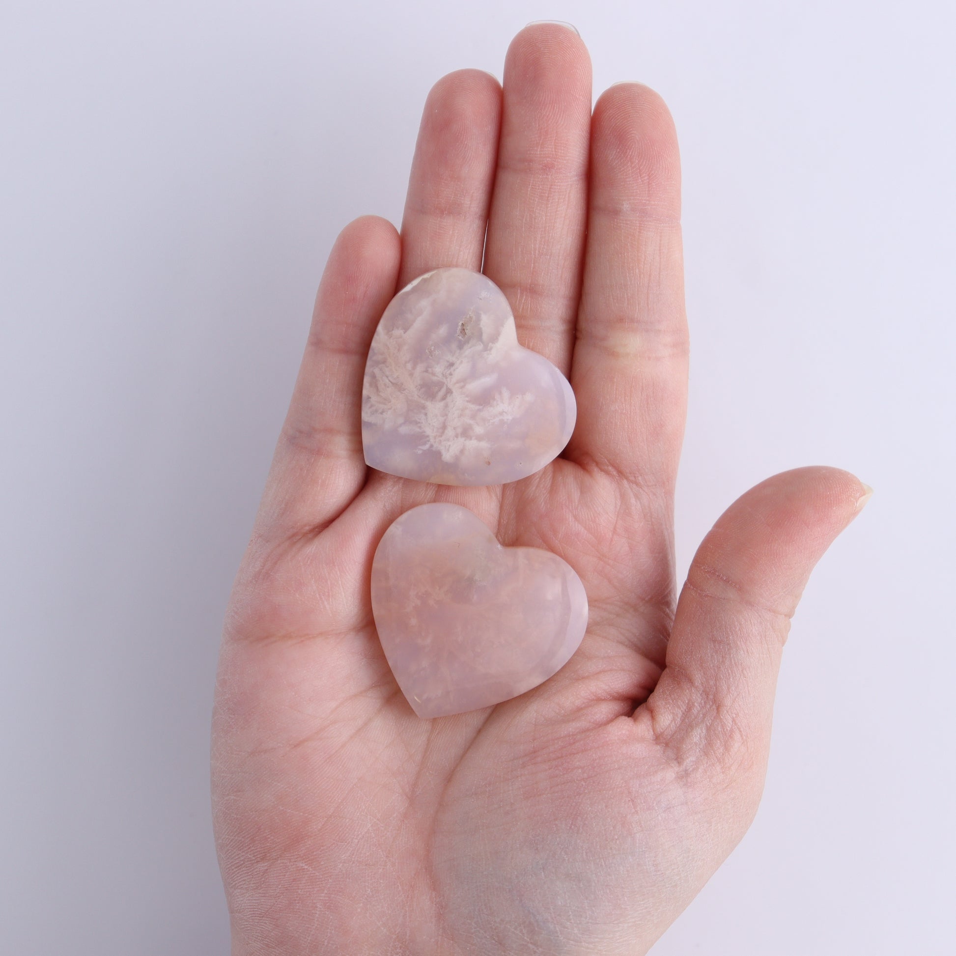 One Pink Carnelian Heart Cab - Expert Wholesale and Supplier of Wholesale Crystals & Bulk Gemstones, ["Cabs","carnelian","Hearts","Pink Carnelian"]