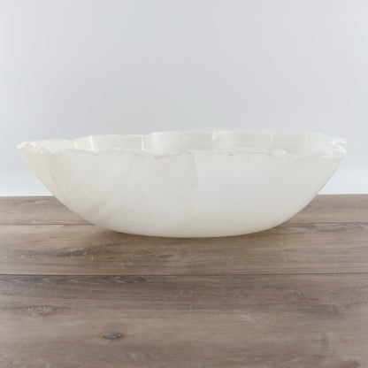 Mexican Onyx/Calcite Bowl 19"