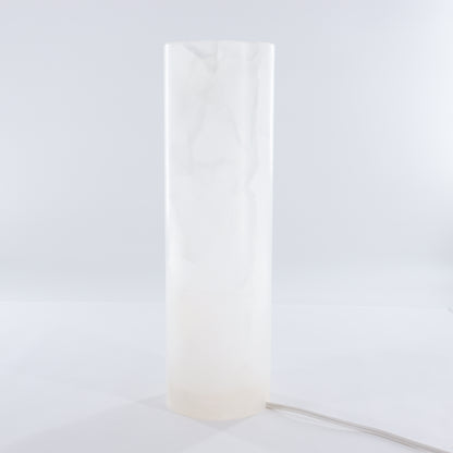 One Wide White Smooth Onyx Lamp Blind - Expert Wholesale and Supplier of Wholesale Crystals & Bulk Gemstones, ["Lamps","Mexico","onyx"]