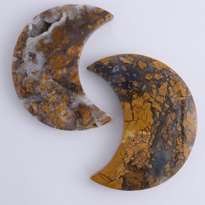Brecciated Jasper Moons Set of 6 - Expert Wholesale and Supplier of Wholesale Crystals & Bulk Gemstones, ["Brecciated Jasper","Indonesia","moons"]