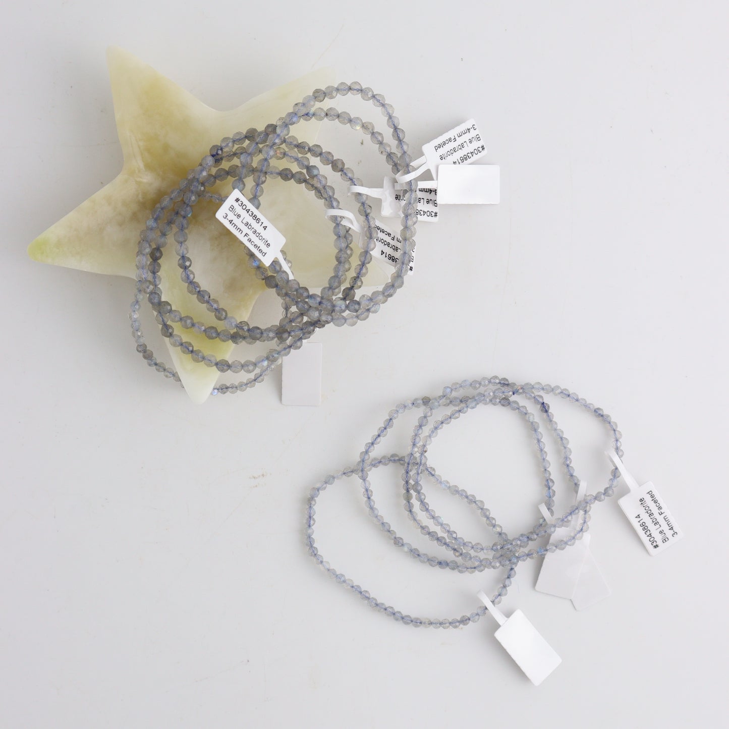 Blue Labradorite Bracelet Faceted 3-4mm - Expert Wholesale and Supplier of Wholesale Crystals & Bulk Gemstones, ["bracelets","China","Jewelry","Labradorite"]