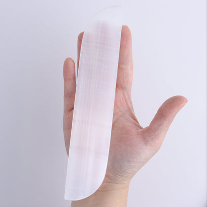 One Selenite Polished Bar Rounded Edges 20 cm - Expert Wholesale and Supplier of Wholesale Crystals & Bulk Gemstones, ["Close_30","Mixed Carvings","Morocco","Selenite"]