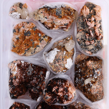 Cerussite Barite from Morocco Flat - Expert Wholesale and Supplier of Wholesale Crystals & Bulk Gemstones, ["Barite","Cerussite Barite","Clusters","Flats","Morocco"]