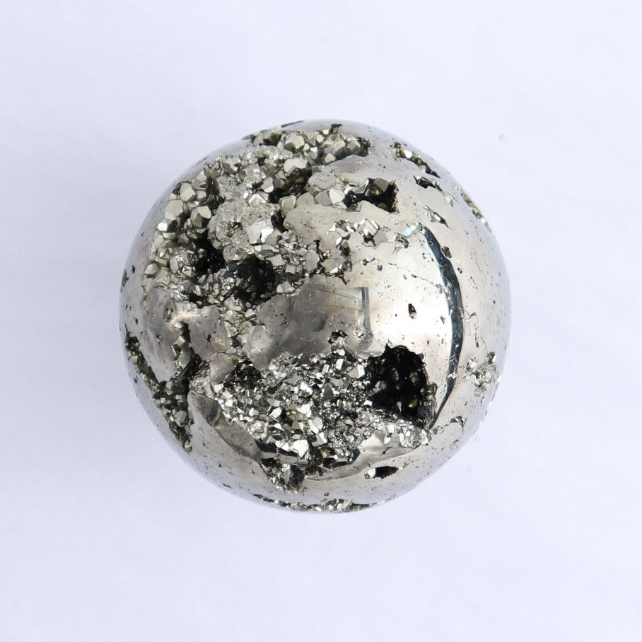 Pyrite Spheres Set of 4