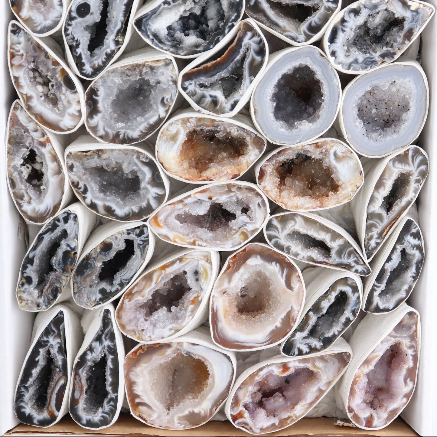 Agate Geodes Flat
