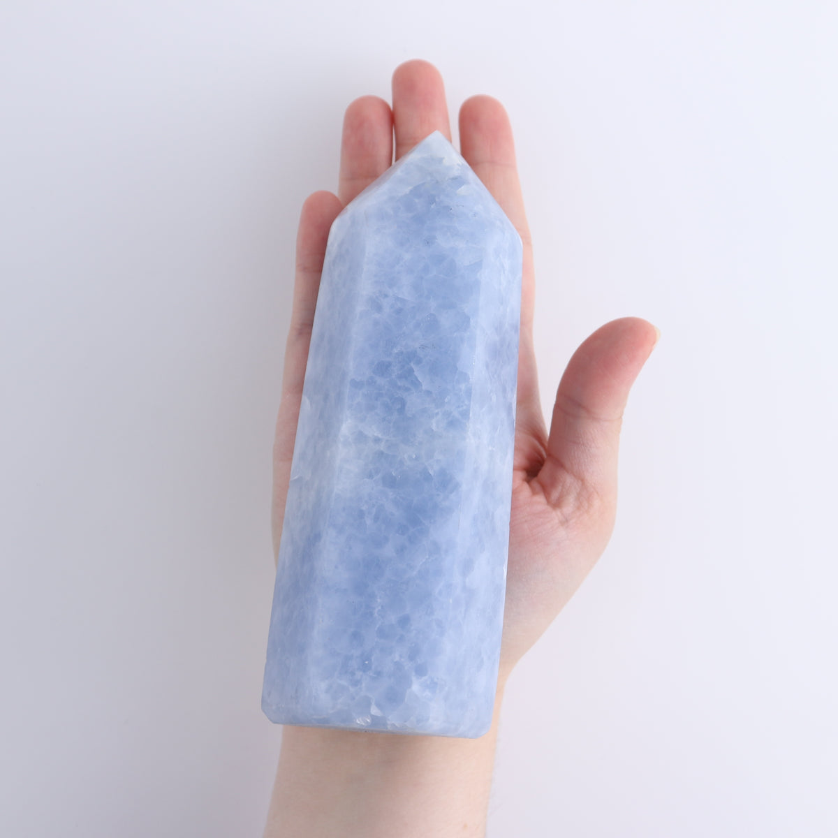 Blue Calcite Towers Set of 3