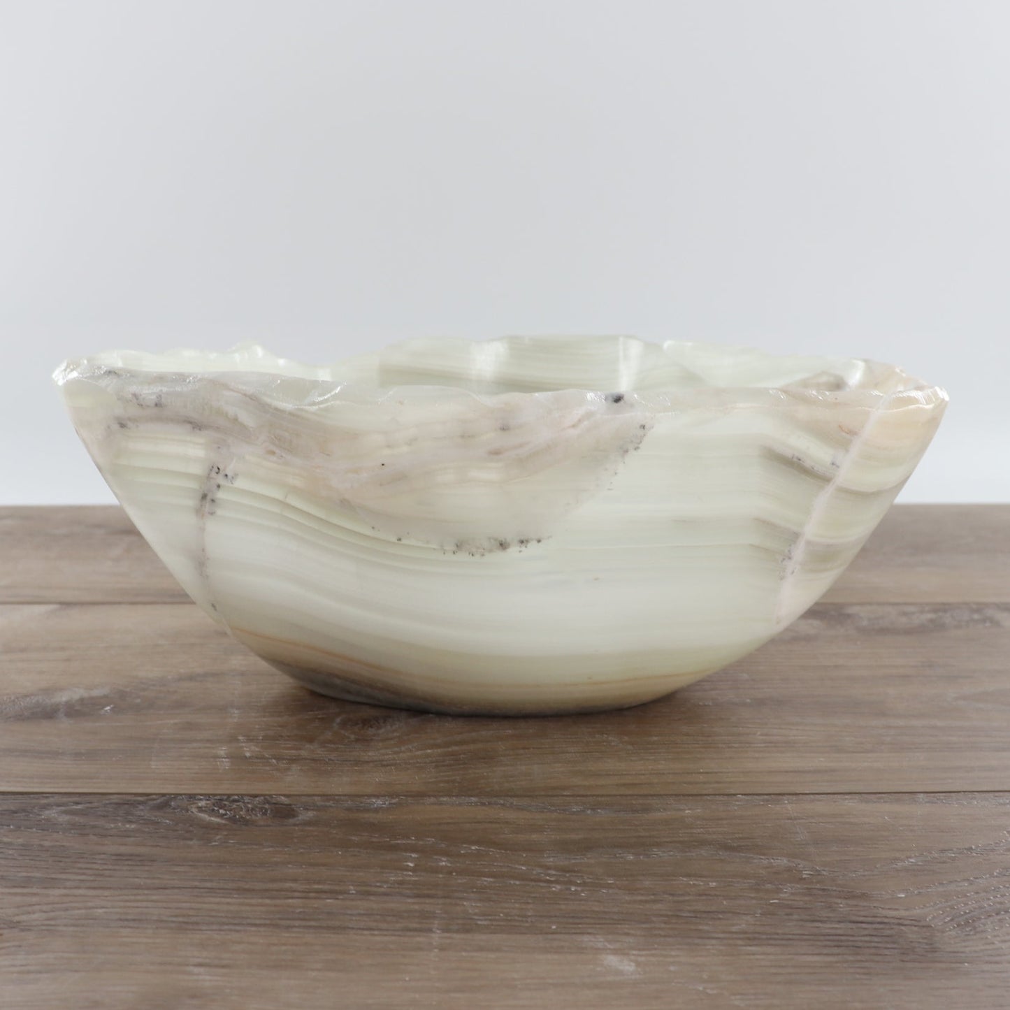 Mexican Onyx/Calcite Bowl 12"