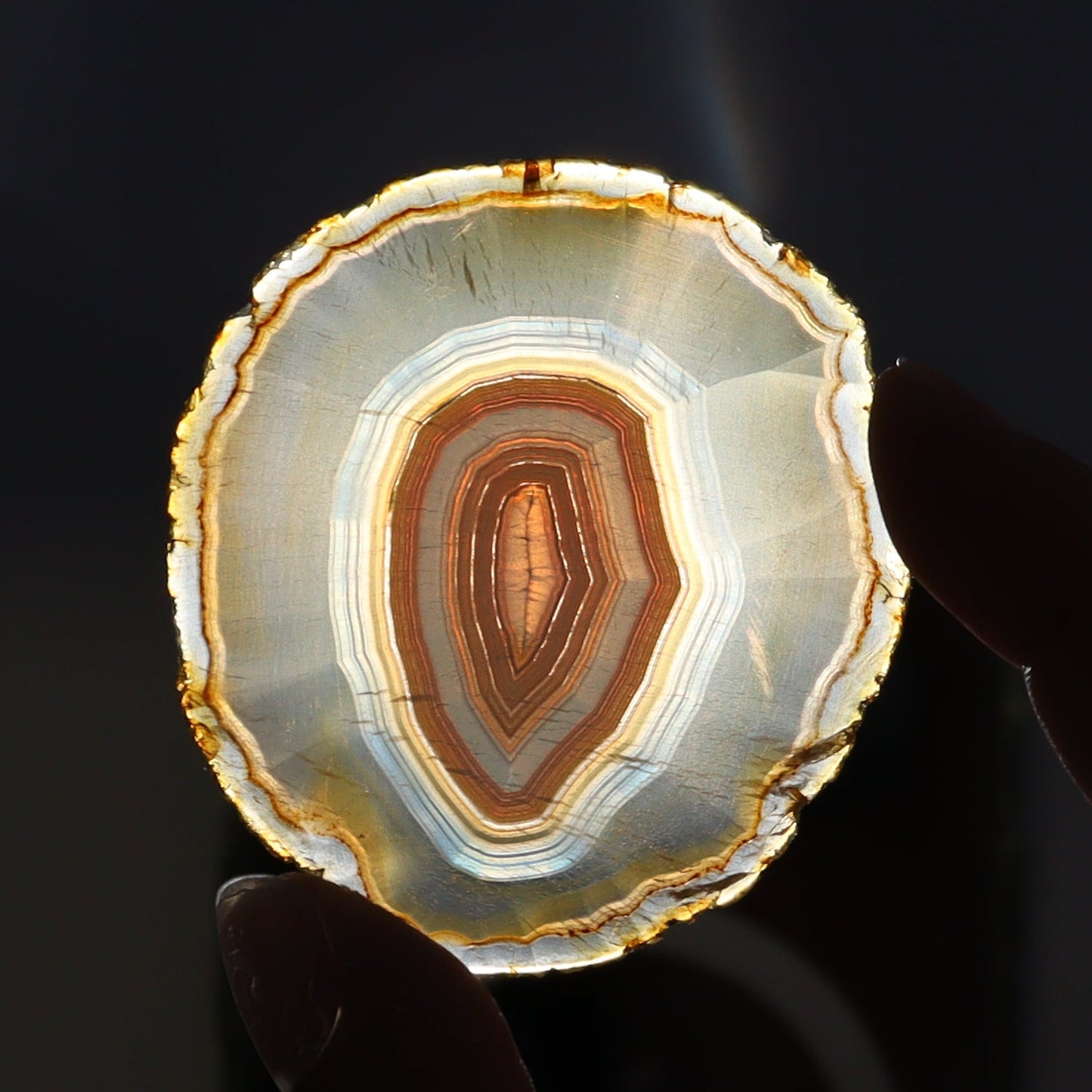 Iris Agate Slices Set of 9 - Expert Wholesale and Supplier of Wholesale Crystals & Bulk Gemstones, ["Agate","Iris Agate","Slices and Slabs"]