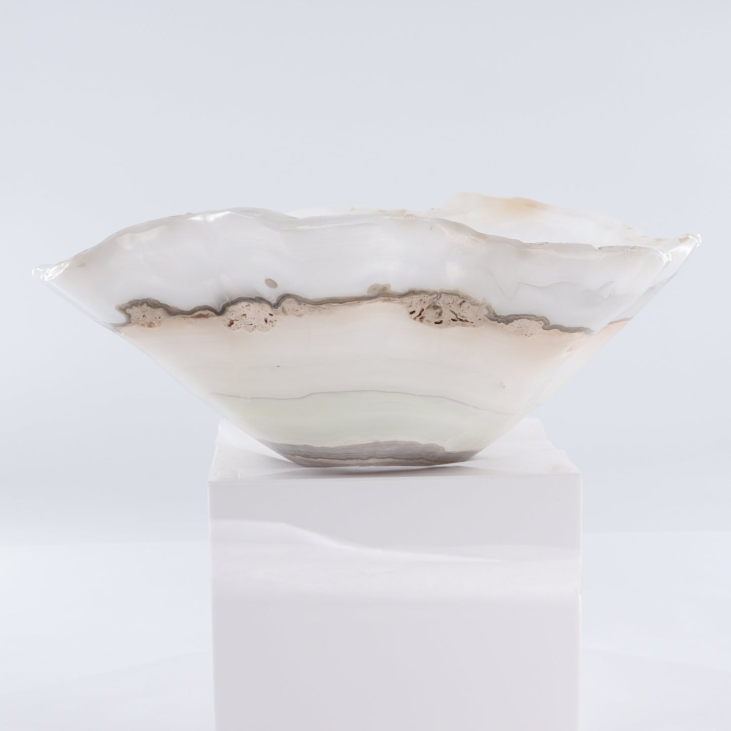 Mexican Onyx/Calcite Bowl - Expert Wholesale and Supplier of Wholesale Crystals & Bulk Gemstones, ["Bowls","Calcite","Mexico","onyx"]