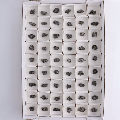 Campo del Cielo Meteorites from Argentina, Flat of 54 - Expert Wholesale and Supplier of Wholesale Crystals & Bulk Gemstones, ["Argentina","Flats","Meteorite"]