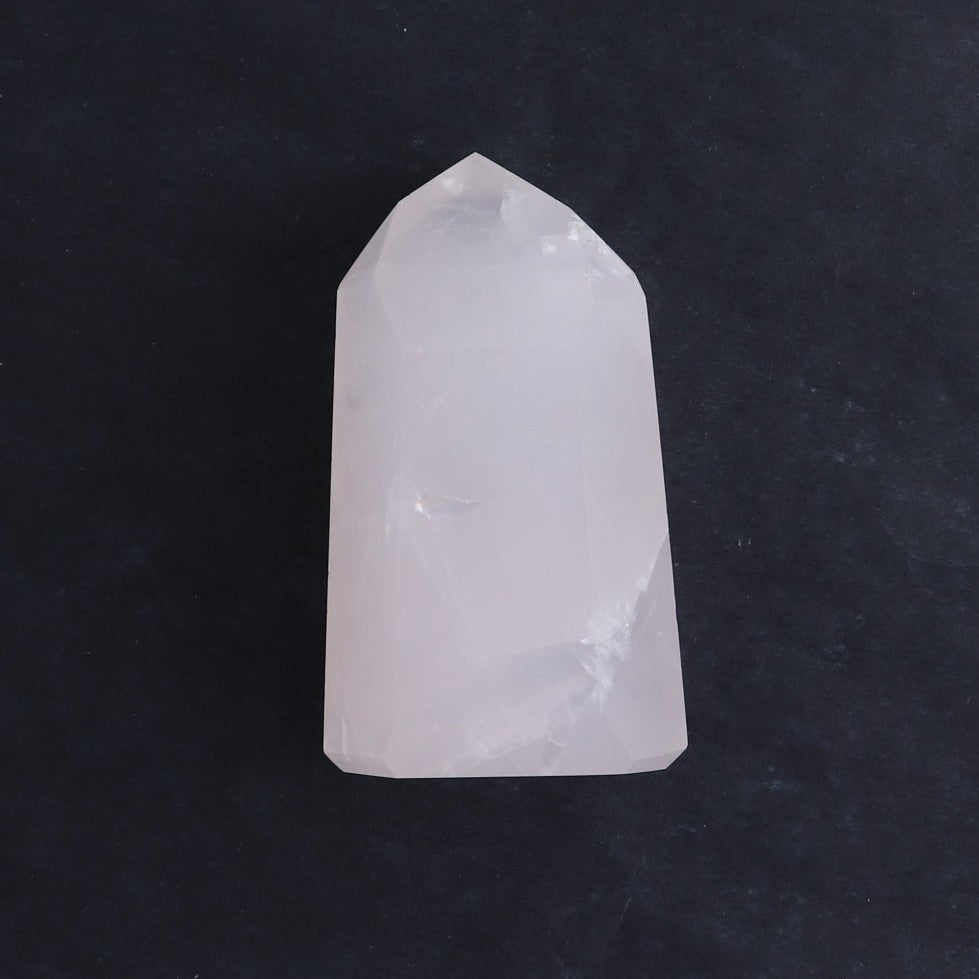 Imperfect Rose Quartz Towers Set of 7 - Expert Wholesale and Supplier of Wholesale Crystals & Bulk Gemstones, ["Brazil","Points","Quartz","Rose Quartz","Towers"]