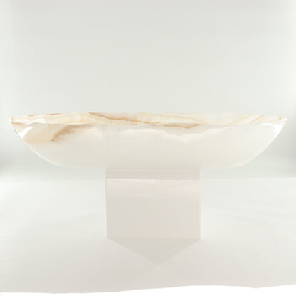 Onyx Canoe Bowl - Expert Wholesale and Supplier of Wholesale Crystals & Bulk Gemstones, ["Bowls","canoe","Mexico","onyx"]
