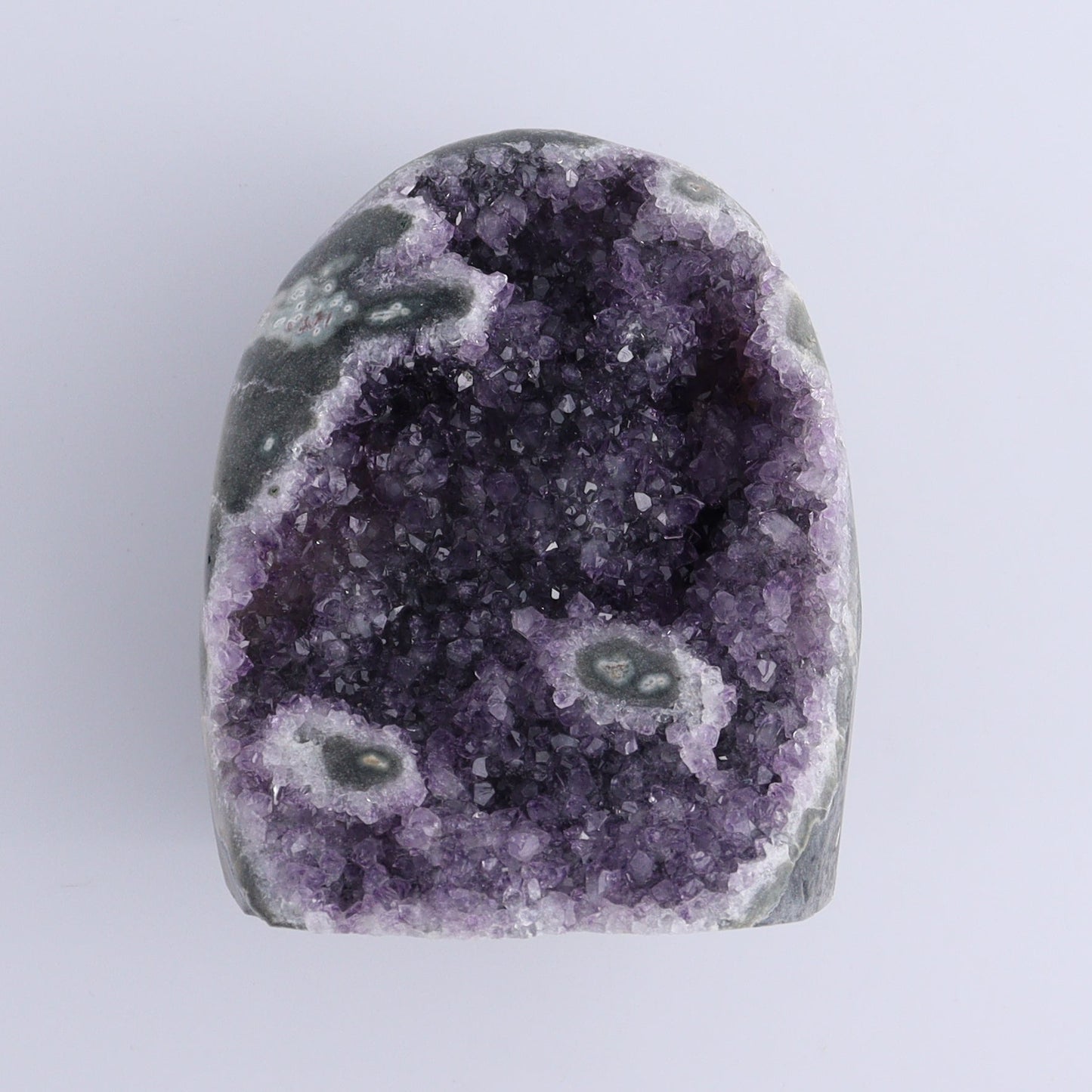 Uruguay Amethyst Cut Base Set of 4 - Expert Wholesale and Supplier of Wholesale Crystals & Bulk Gemstones, ["Amethyst","Cut Base","Uruguay"]