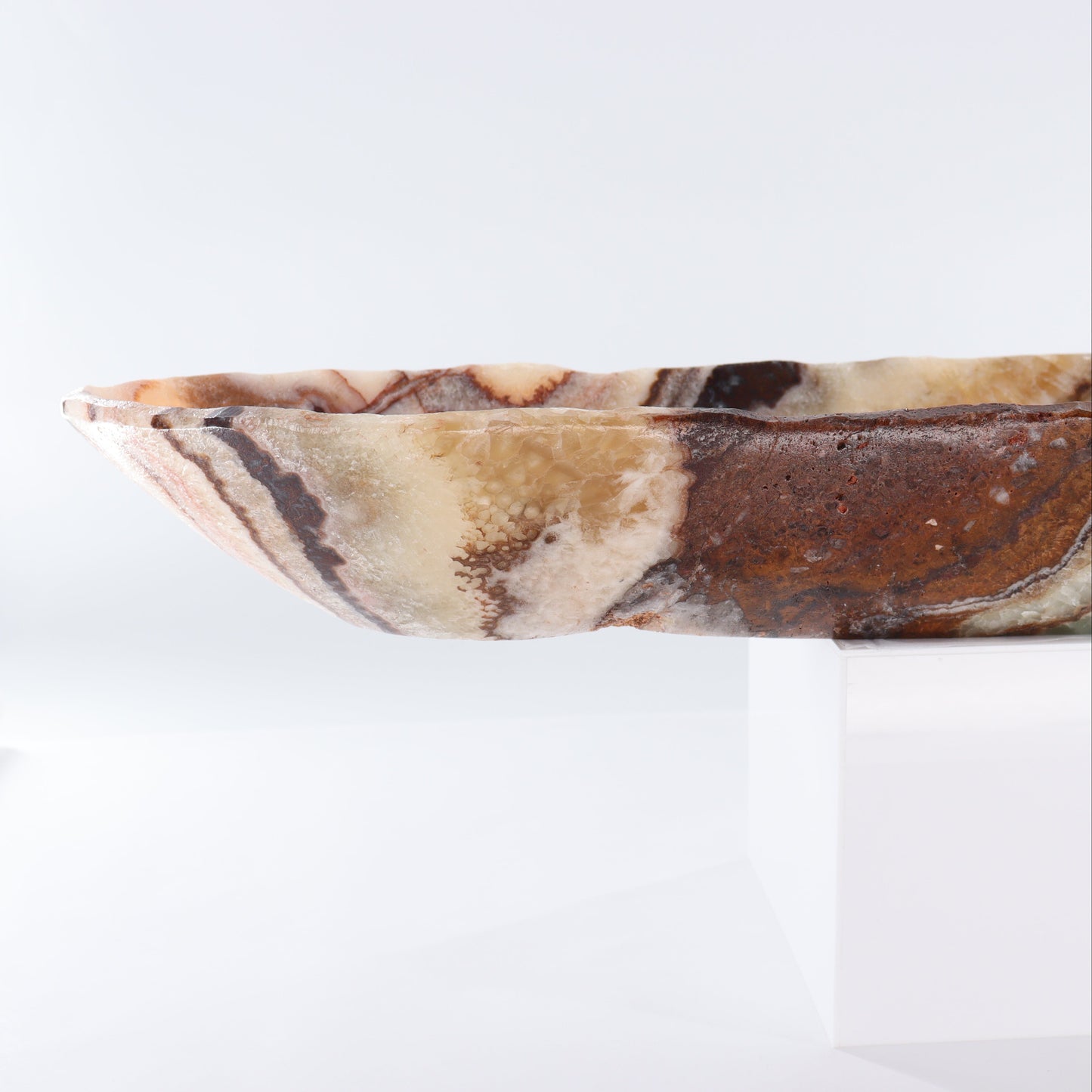 Onyx Canoe Bowl - Expert Wholesale and Supplier of Wholesale Crystals & Bulk Gemstones, ["Bowls","canoe","Mexico","onyx"]