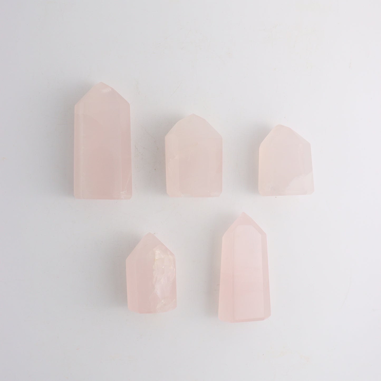 Rose Quartz Towers - Expert Supplier of Wholesale Crystals & Bulk Gemstones