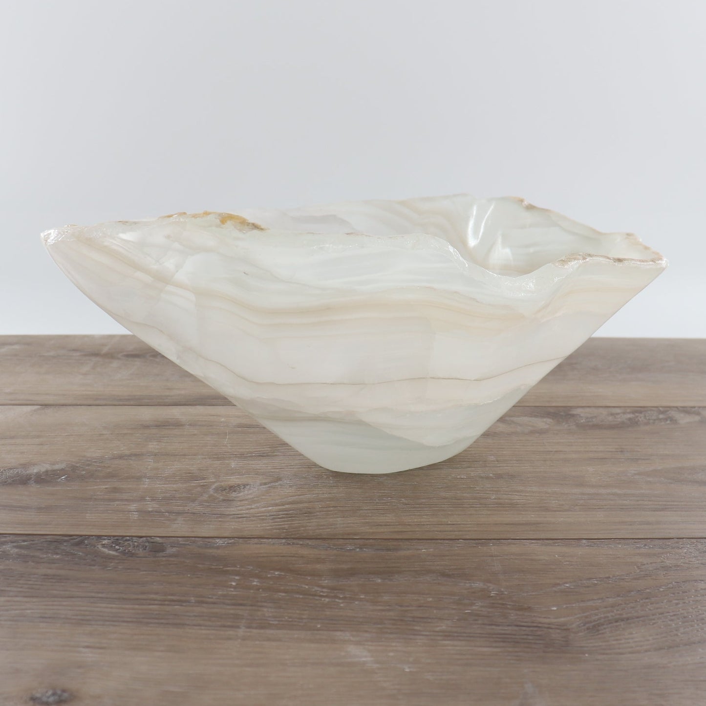Mexican Onyx/Calcite Bowl 15"