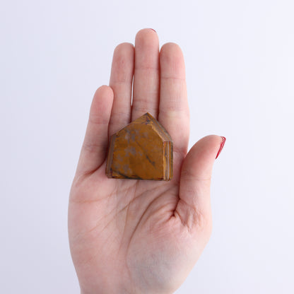 Tiger Eye Towers Set of 12 - Expert Wholesale and Supplier of Wholesale Crystals & Bulk Gemstones, ["Brazil","close_70","Tiger Eye","Towers"]