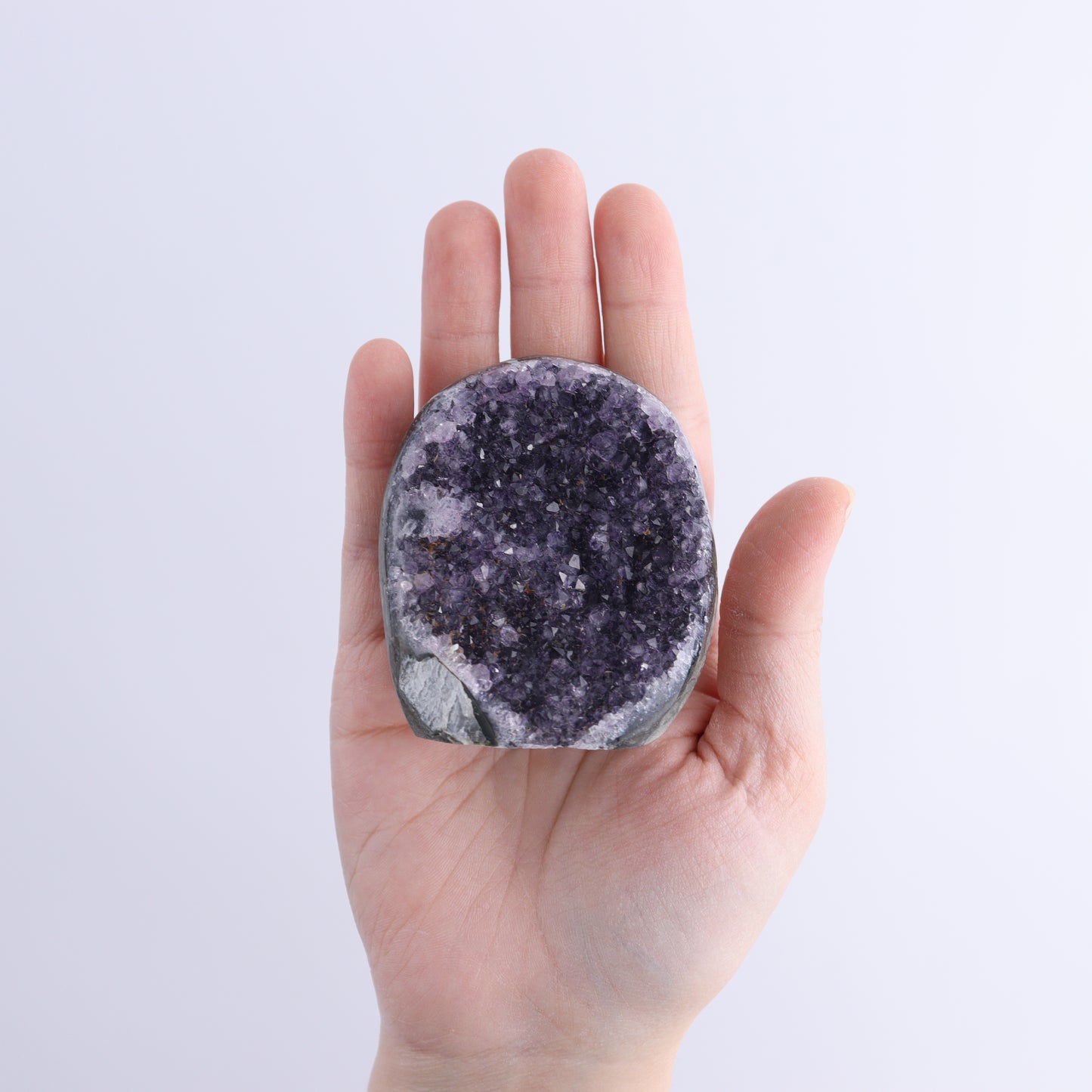 Uruguay Amethyst Cut Base Set of 5 - Expert Wholesale and Supplier of Wholesale Crystals & Bulk Gemstones, ["Amethyst","Cut Base","Uruguay"]