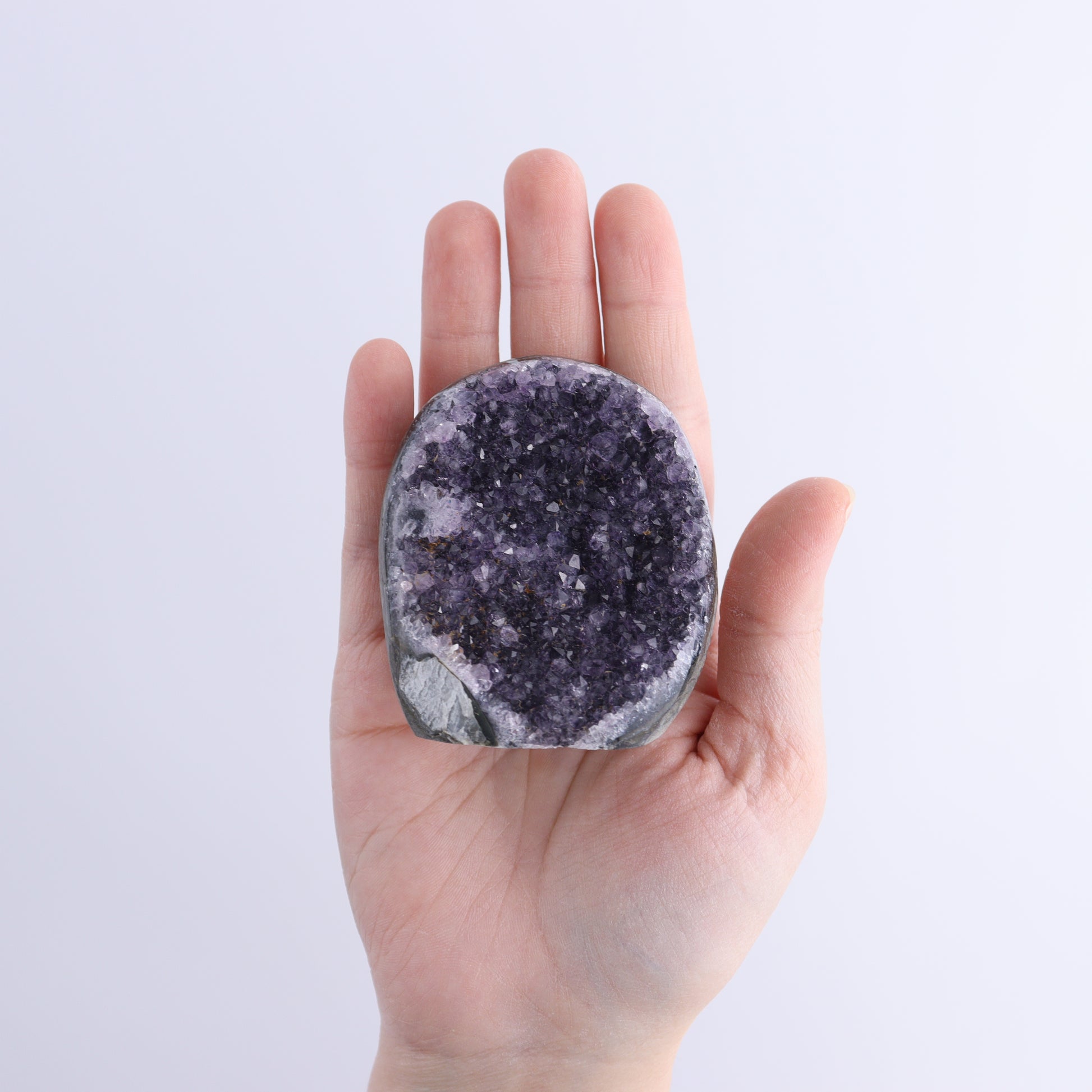 Uruguay Amethyst Cut Base Set of 5 - Expert Wholesale and Supplier of Wholesale Crystals & Bulk Gemstones, ["Amethyst","Cut Base","Uruguay"]