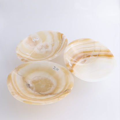 Onyx Bowl Set of 3 - Expert Wholesale and Supplier of Wholesale Crystals & Bulk Gemstones, ["Bowls","Mexico","onyx"]
