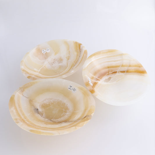Onyx Bowl Set of 3 - Expert Wholesale and Supplier of Wholesale Crystals & Bulk Gemstones, ["Bowls","Mexico","onyx"]