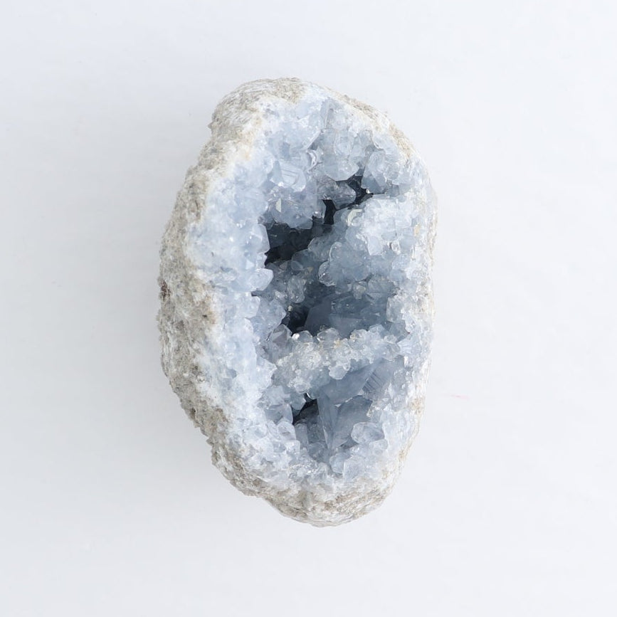 Celestite Clusters Set of 4