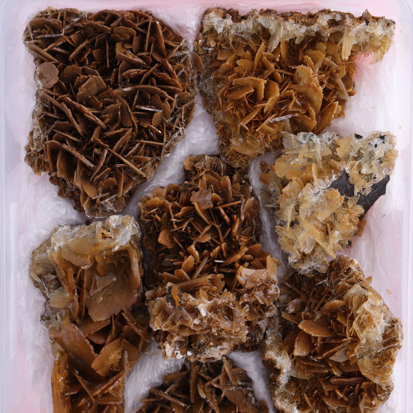 Brown Barite Flat from Morocco - Expert Wholesale and Supplier of Wholesale Crystals & Bulk Gemstones, ["Barite","Flats","Morocco"]