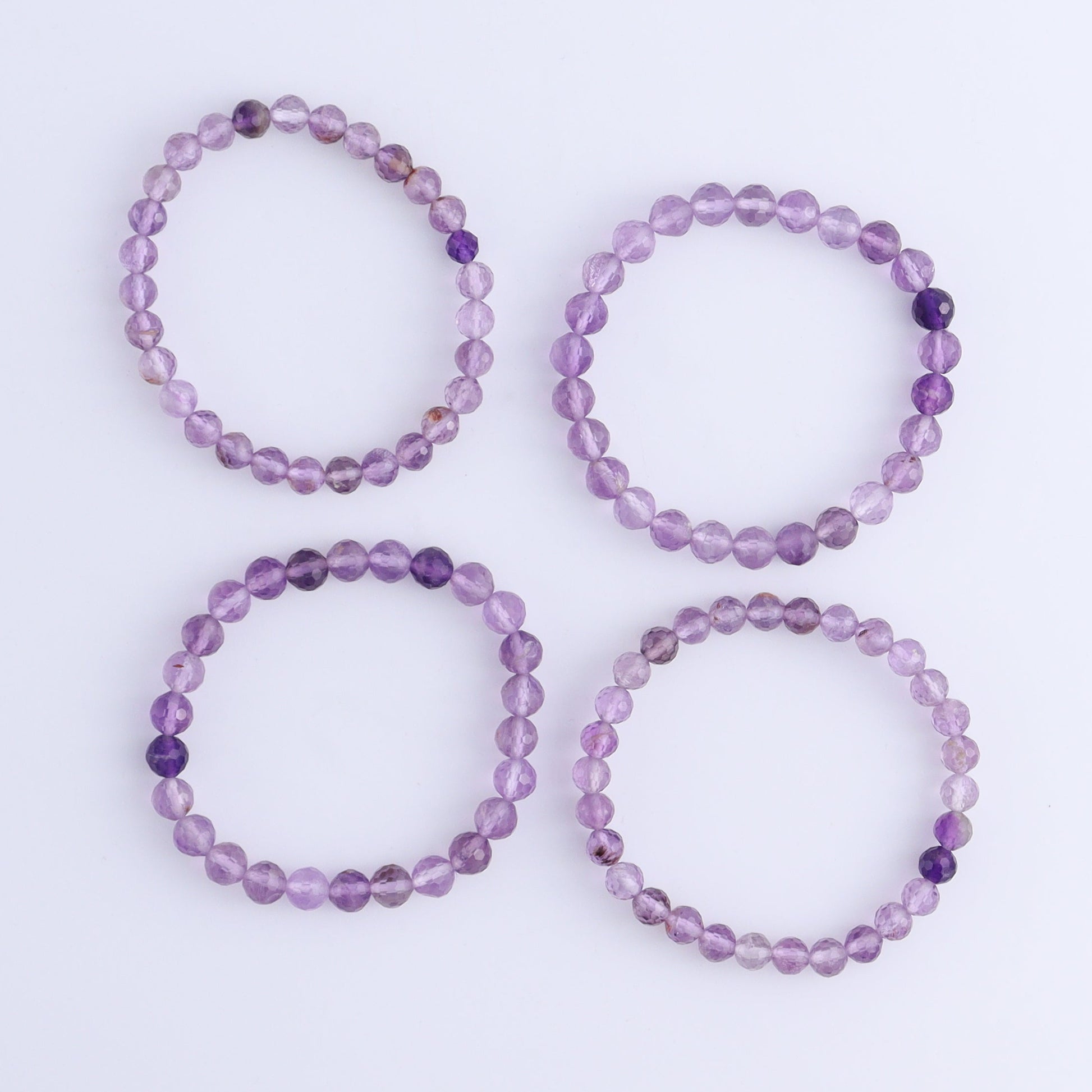 One Amethyst Faceted Bracelet - Expert Wholesale and Supplier of Wholesale Crystals & Bulk Gemstones, ["Amethyst","Bracelet","bracelets"]