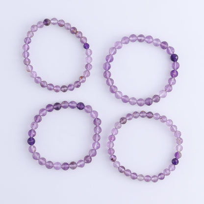 One Amethyst Faceted Bracelet - Expert Wholesale and Supplier of Wholesale Crystals & Bulk Gemstones, ["Amethyst","Bracelet","bracelets"]