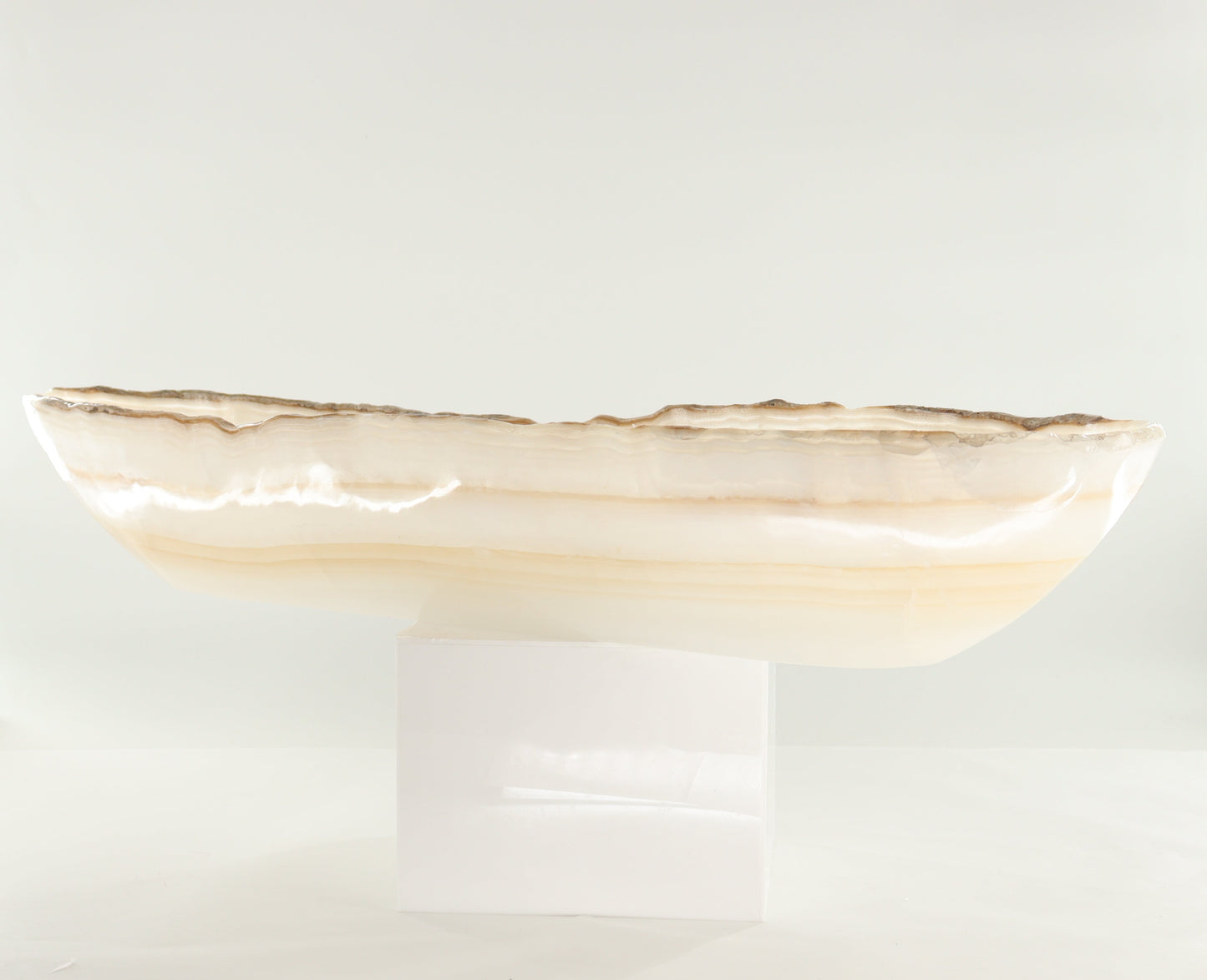 Onyx Canoe Bowl - Expert Wholesale and Supplier of Wholesale Crystals & Bulk Gemstones, ["Bowls","canoe","Mexico","onyx"]