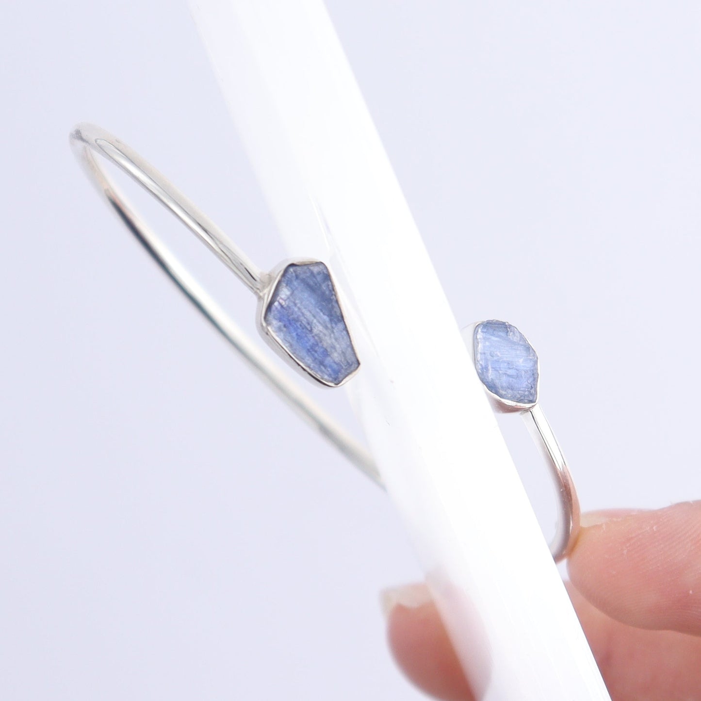 One Kyanite Sterling Silver Bracelet - Expert Wholesale and Supplier of Wholesale Crystals & Bulk Gemstones, ["Bracelet","bracelets","Kyanite"]