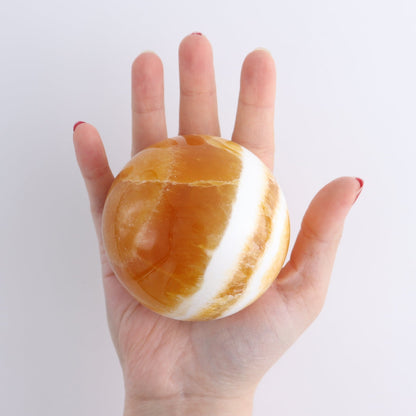 Calcite Spheres Set of 4