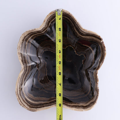 One Bowl Mexican Onyx/Calcite Chocolate - Expert Wholesale and Supplier of Wholesale Crystals & Bulk Gemstones, ["bowl","Calcite","Catalog Onyx","Decorative Dish","Mexico","onyx"]