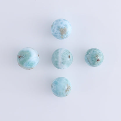 Larmiar Spheres Set of 10 - Expert Wholesale and Supplier of Wholesale Crystals & Bulk Gemstones, ["Larimar","Spheres"]
