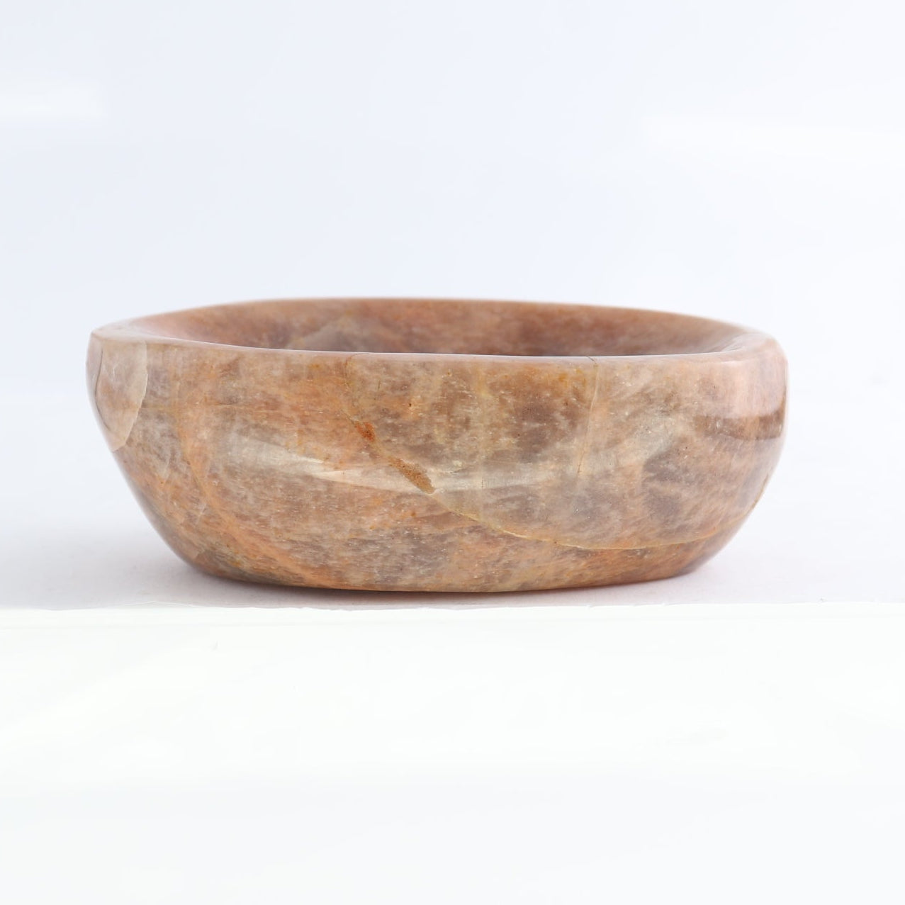 Peach Moonstone Bowl Set of 4 - Expert Wholesale and Supplier of Wholesale Crystals & Bulk Gemstones, ["bowl","Bowls","Peach Moonstone"]