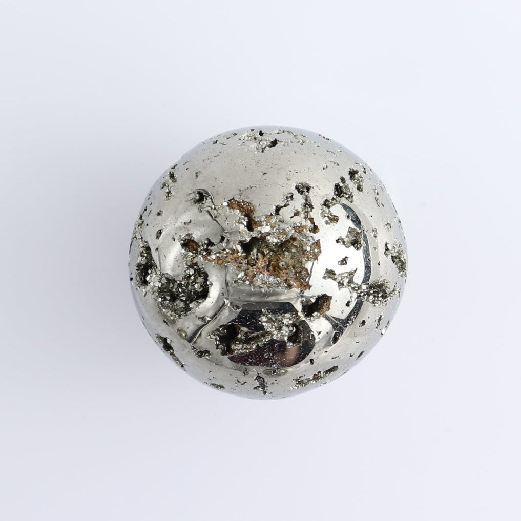 Pyrite Spheres Set of 4