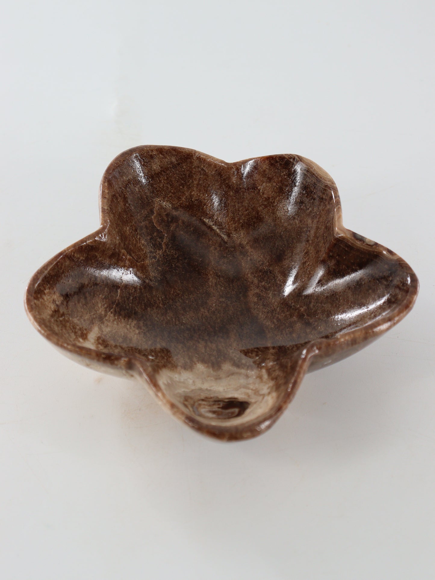 Chocolate Onyx Flower Bowls Set of 4 - Expert Wholesale and Supplier of Wholesale Crystals & Bulk Gemstones, ["Bowls","Catalog Onyx","Mexico","onyx"]