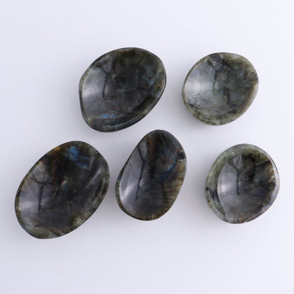 Labradorite Bowls Set of 10 - Expert Wholesale and Supplier of Wholesale Crystals & Bulk Gemstones, ["Bowls","Labradorite","Madagascar"]