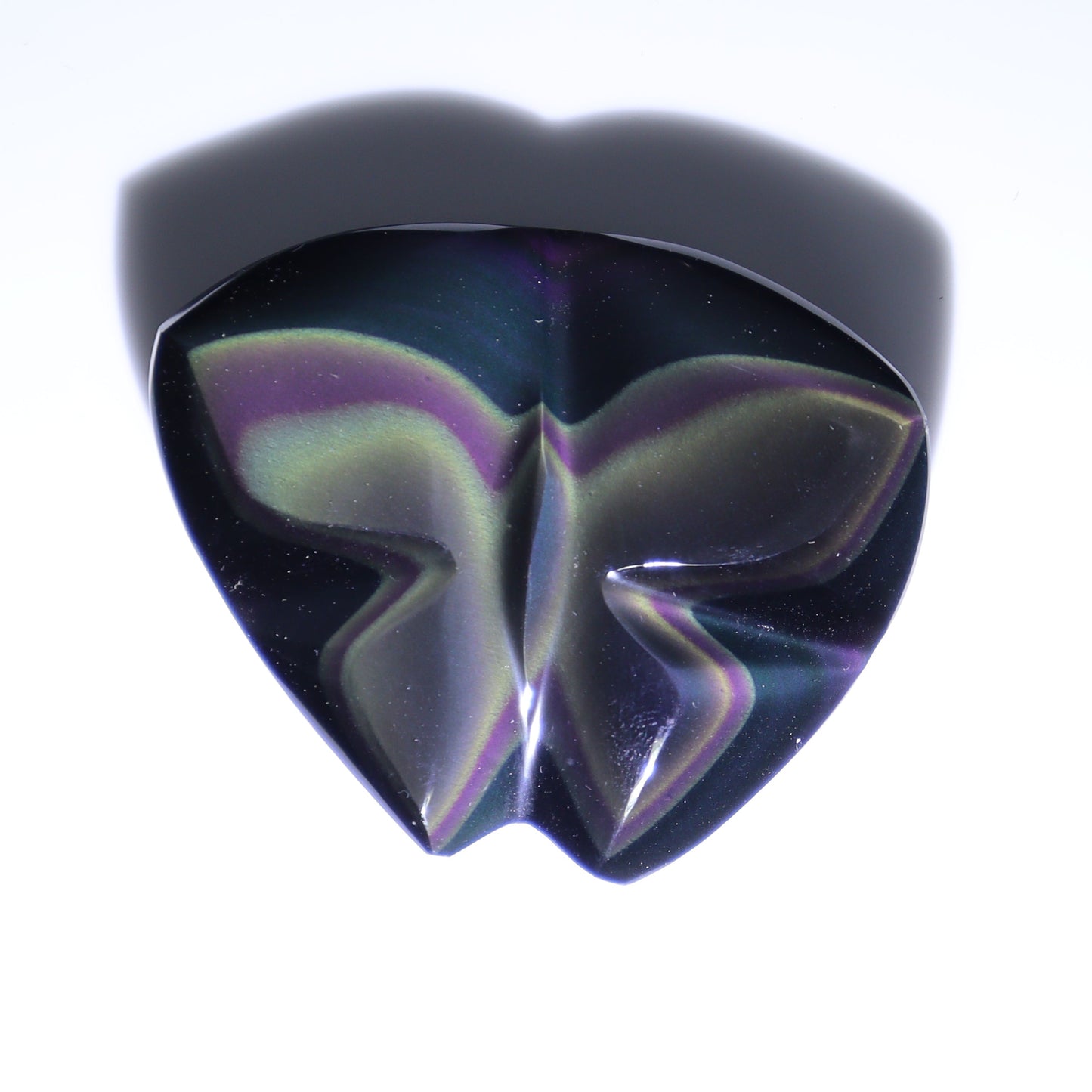 Rainbow Obsidian Butterflies Set of 8 - Expert Wholesale and Supplier of Wholesale Crystals & Bulk Gemstones, ["Butterflies","Butterfly","Mexico","Rainbow Obsidian"]