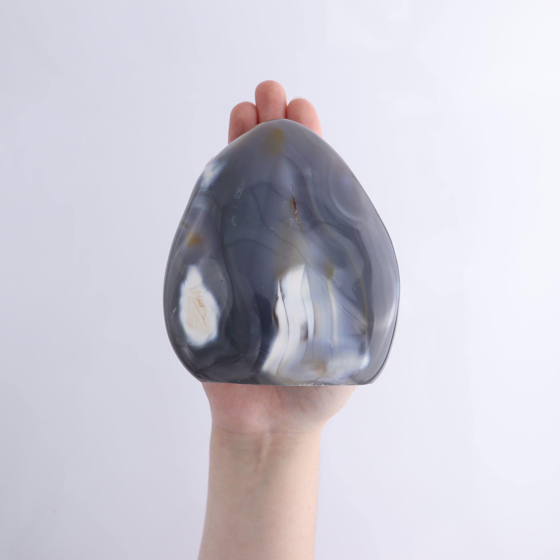 Orca Agate Freeform Set of 4 - Expert Wholesale and Supplier of Wholesale Crystals & Bulk Gemstones, ["Freeforms","Madagascar","Orca Agate"]