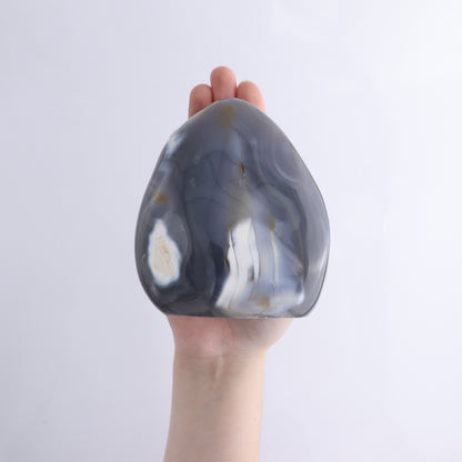 Orca Agate Freeform Set of 4 - Expert Wholesale and Supplier of Wholesale Crystals & Bulk Gemstones, ["Freeforms","Madagascar","Orca Agate"]